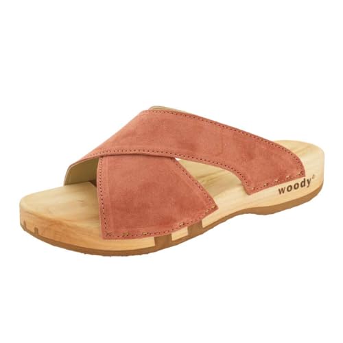 woody Damen Mila Clog Pantolette, Flamingo, 41 EU woody Damen Mila Clog Pantolette, Flamingo, 41 EU von woody