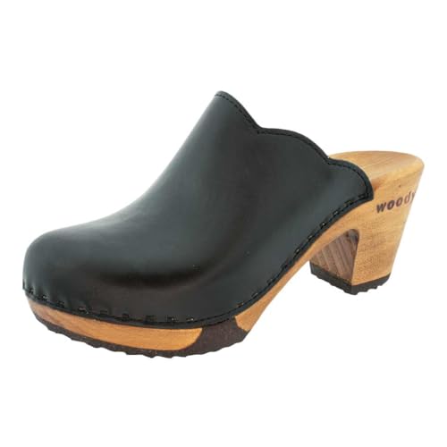 woody Damen Nina Clog, Nero, 40 EU von woody