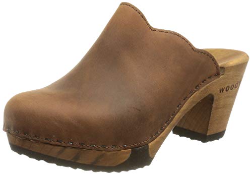 woody Damen Nina Holzschuh, Tabak-Braun, 41.5 EU woody Damen Nina Holzschuh, Tabak-Braun, 41.5 EU von woody
