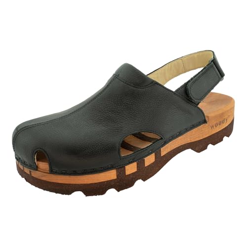 woody Herren London Clog, Schwarz, 43 EU von woody
