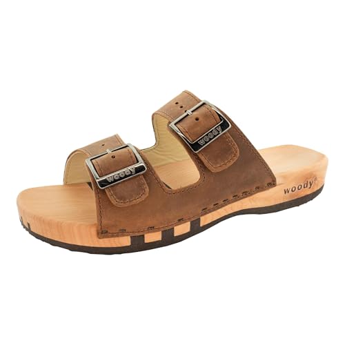 woody Herren Max Clog Pantolette, Tabacco, 45 EU von woody