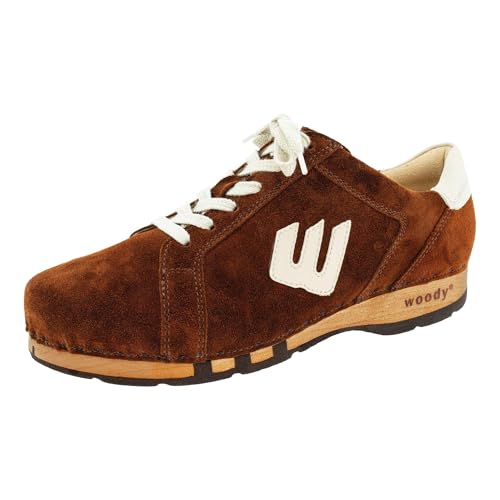woody Herren Wayne Clog Sneaker, Hazelnut, 43 EU von woody