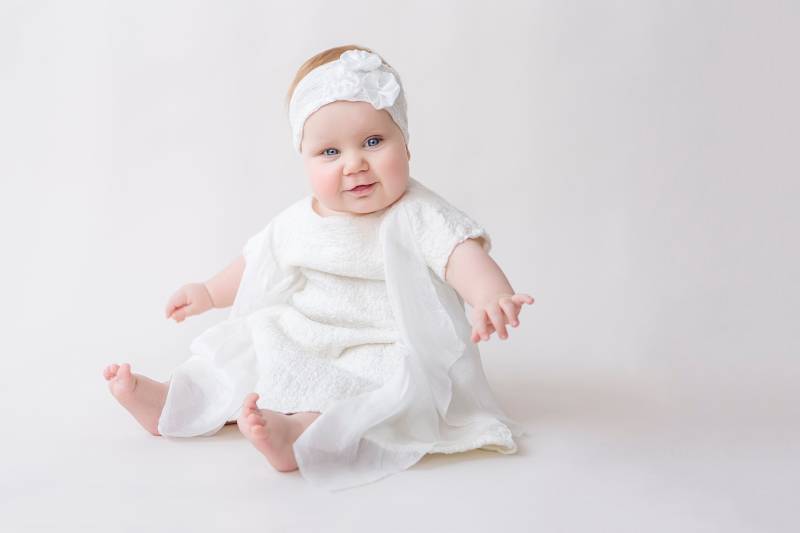 Handgemachtes Taufkleid Aus Merino Wolle Seide Gefilztes von woolDesign