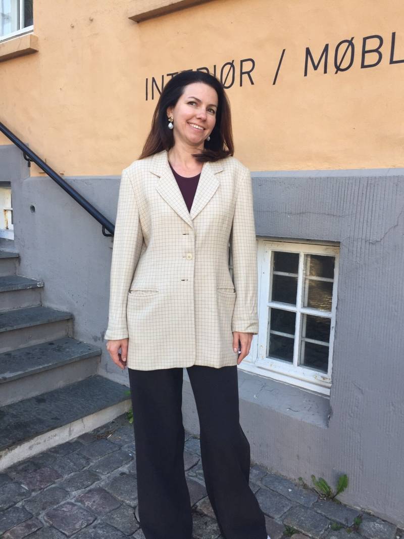 90Er Jahre Oversized Blazer, Margaretha Ley Escada Blazer Mit Knöpfen Und Futter von woolpleasure
