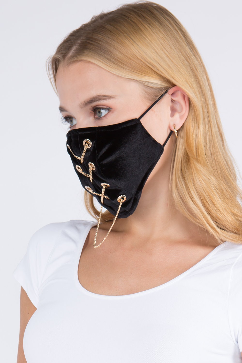 70% Rabatt Samt Gold Kette Gesichtsmaske Und Strass Kristall Mesh - Top Qualität Perfekt Für Den Urlaub 70% Rabatt Samt Gold Kette Gesichtsmaske Und Strass Kristall Mesh - Top Qualität Perfekt Für Den Urlaub von woorishopusa