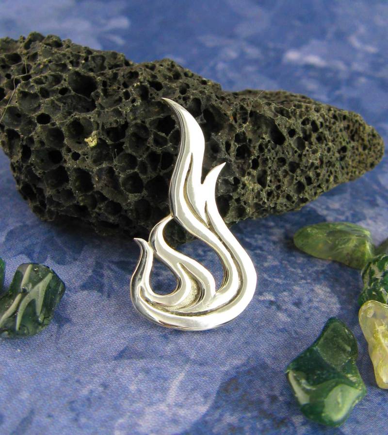 Feuer Flamme Halsketten-Anhänger Symbol Zeichen Feuerwehrmann Frau Geschenk Element Hexe Art Emblem Ewig Sterling Silber Einzigartige Wh253 Feuer Flamme Halsketten-Anhänger Symbol Zeichen Feuerwehrmann Frau Geschenk Element Hexe Art Emblem Ewig Sterling Silber Einzigartige Wh253 von wootandhammy