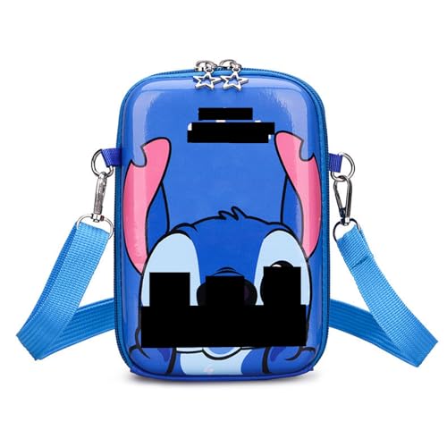 Stitch Tasche Mädchen,Wopin- Süße Stitch Geldbörse Mädchen,Stitch Umhängetasche Mädchen,Stitch handtasche mädchen,Stitch Portemonnaie Kinder,Stitch Geschenke von wopin