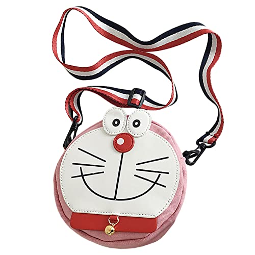 wopin Doraemon Cartoon-Rucksack für Kinder, Umhängetasche, Neue süße Mädchentasche Doraemon Umhängetasche von wopin