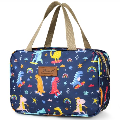 wordmouk Kulturbeutel Tragbare Kosmetiktaschen für Handtasche Groß, Kulturtasche für Damen Frauen Wasserdicht Reise Make-up Organizer Tasche Reisenthel Toiletbag zum Aufhängen Waschbeutel von wordmouk