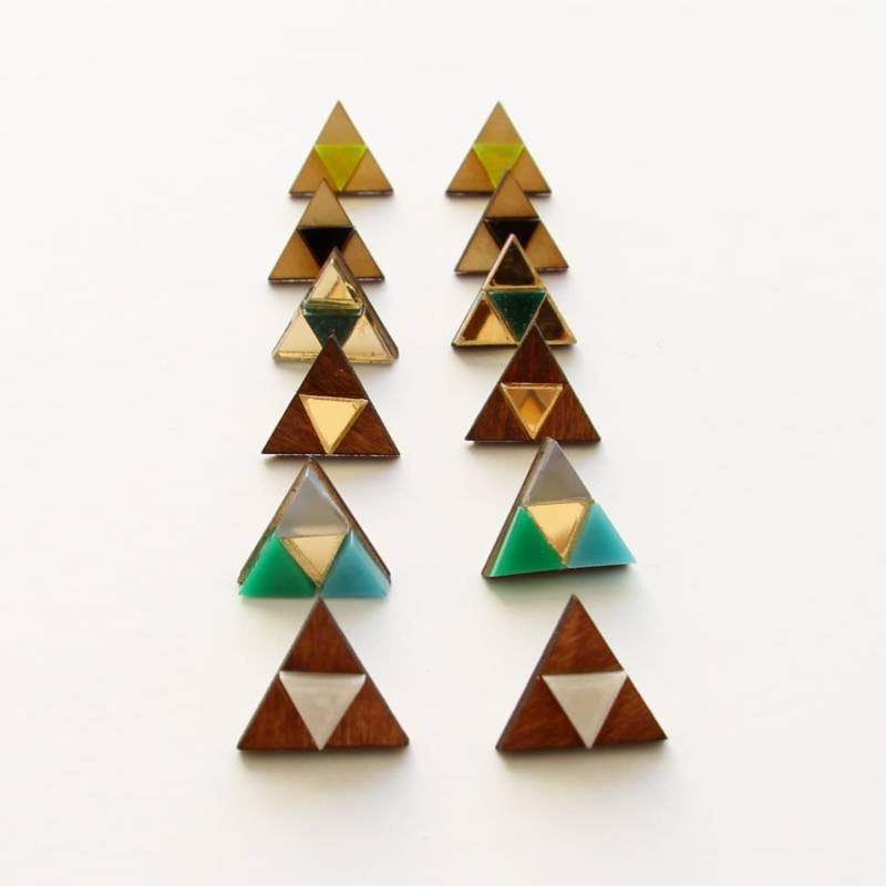 Zelda Triforce Ohrstecker von workingclasp