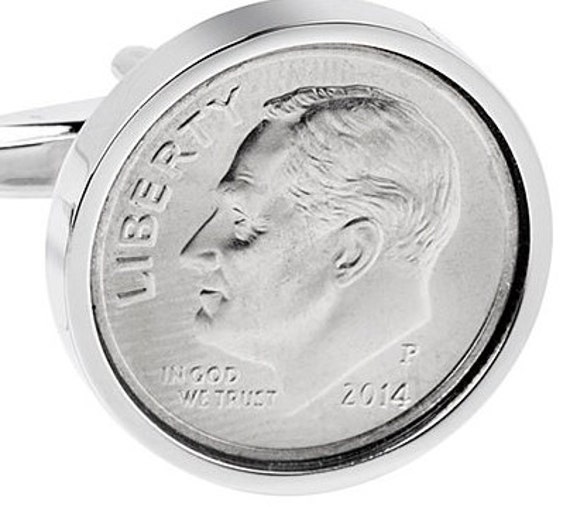 10 Jahre Verheiratet - Jahr Aus Zinn 10. Hochzeitstag Echte Us 2015 Manschettenknöpfe Mit Münzprägung von worldcoincufflinks