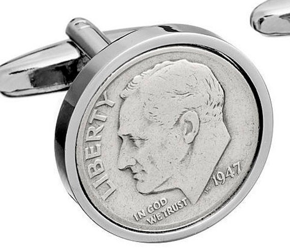 1947 Geburtstagsgeschenk Für Männer - Münze Manschettenknöpfe Seltene Geschenke Yer Einzigartige Handgemachte Geburtstagsgeschenke von worldcoincufflinks