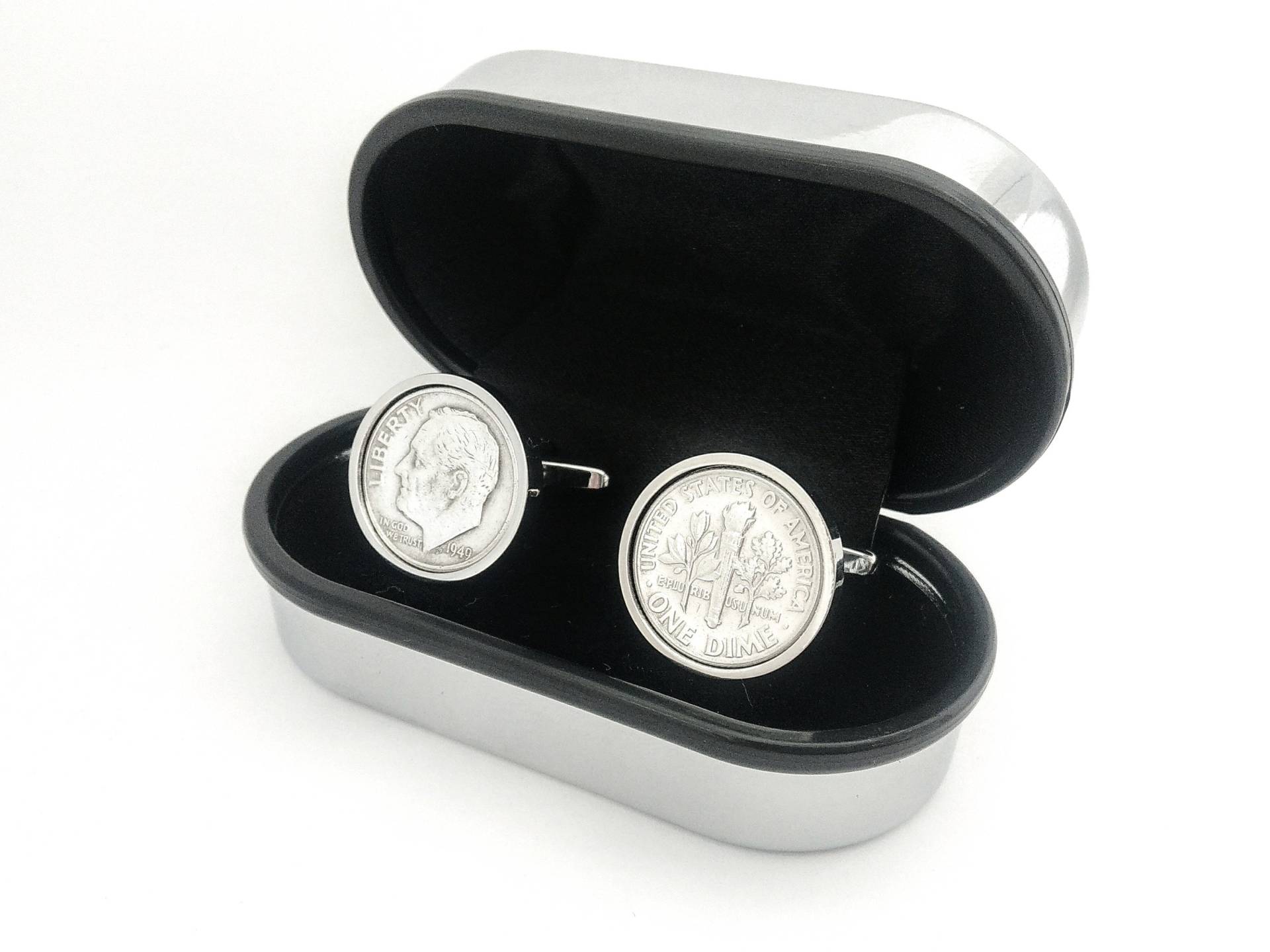 1951 Münze Manschettenknöpfe, Seltene Geschenke Für Männer, Jahr Münze, Geburtstagsgeschenke Handgemachte Geburtstagsgeschenk von worldcoincufflinks