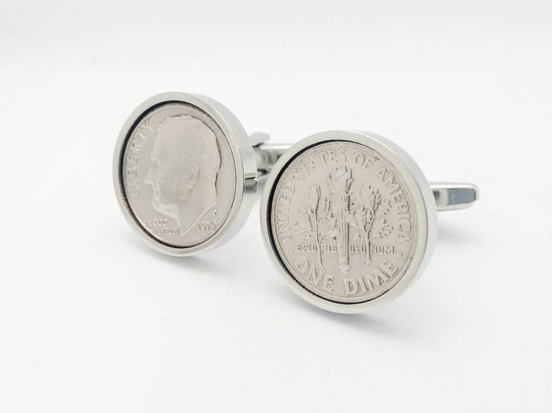 1979 Geburtstagsgeschenk, Manschettenknöpfe - Echte Münze Perfektes Geschenk Zum Geburtstag Oder Jubiläum von worldcoincufflinks
