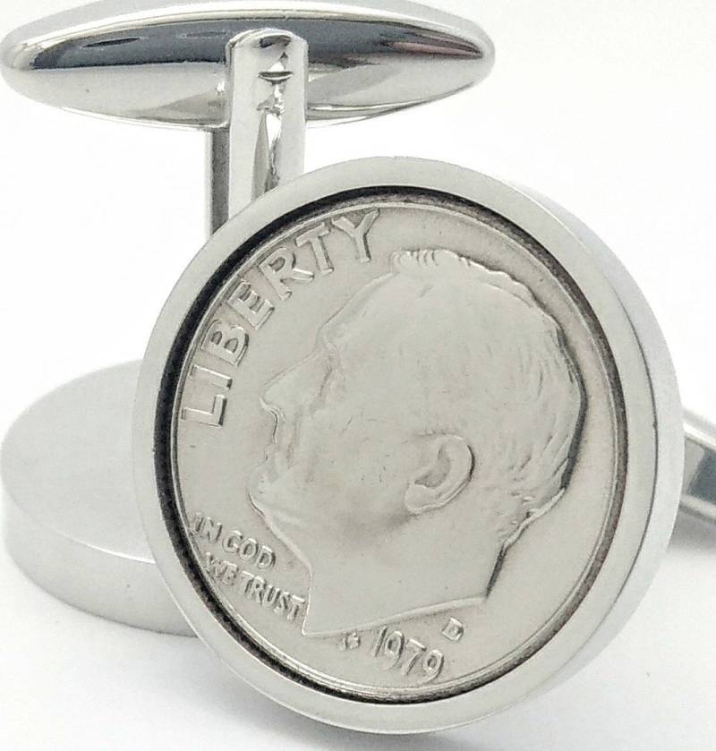 1979 Manschettenknöpfe - Echte Münze Perfektes Geschenk Für Geburtstag Oder Jahrestag von worldcoincufflinks