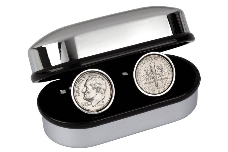 1993 Münz-Manschettenknöpfe - Inklusive Präsentationsbox 100% Zufriedenheit 3-Tage-Lieferoption von worldcoincufflinks