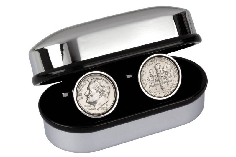 Us Dime Manschettenknöpfe Hochzeit Bräutigam Manschettenknöpfe in Geschenkbox von worldcoincufflinks