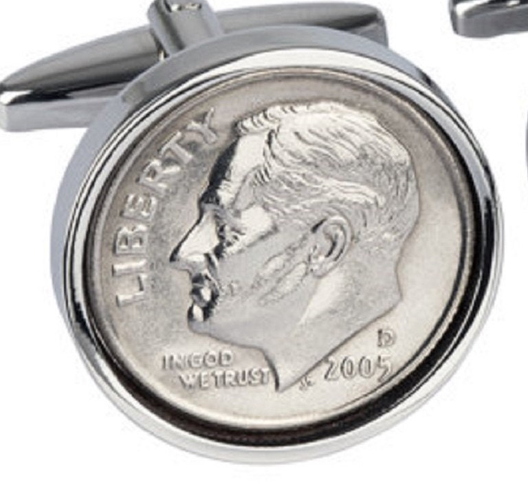 Hochzeitstag Geschenk-Tin Jahr Geschenk-2005 Münzen Cufflinks.genuine Münze Aus Dem Haben Sie Geheiratet von worldcoincufflinks