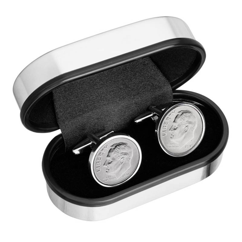 Tin Jahr Hochzeitsgeschenk Für Männer - 2015 Manschettenknöpfe Geschenk Zum 10 von worldcoincufflinks