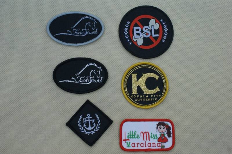 200 Eigene Damast Gewebt Design Nähen Patch, Benutzerdefinierte Kleidung-Patch, Bekleidung Stoff Kleidungsstück Gewebte Gesticktem Patch von worldwidelabel