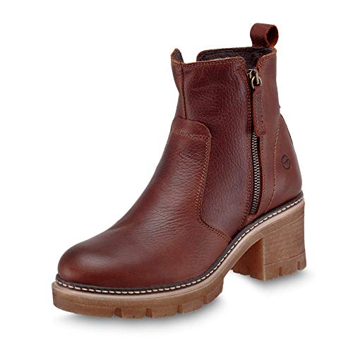 Tamaris 1-25492-25 320 Damen Schlupf/Reißverschlussstiefelette Warmfutter, Größe 41 von wortmann