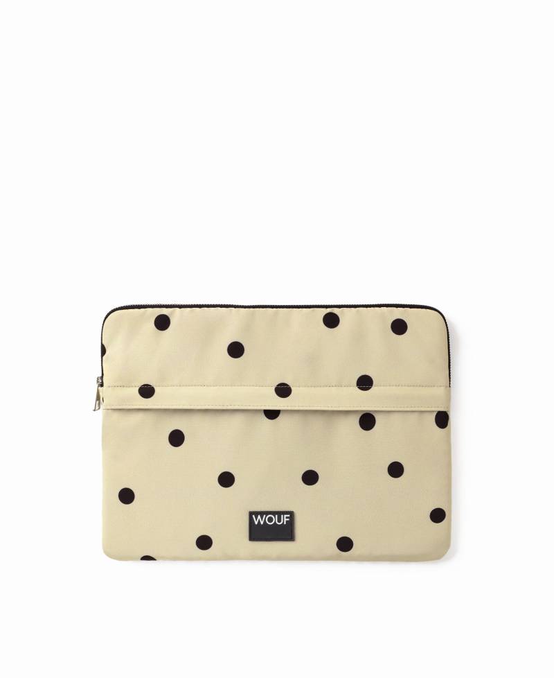 wouf - Laptoptasche 13 & 14 - Deauville beige/schwarz - Gr. - OS von wouf