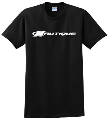 NAUTIQUE Boat Black Shirt Wake Board SKI Correct Craft von wowoAOreww