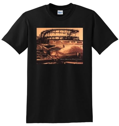 RED House Painters T Shirt Rollercoaster Vinyl cd Cover SMALL MEDIUM Large or XL von wowoAOreww