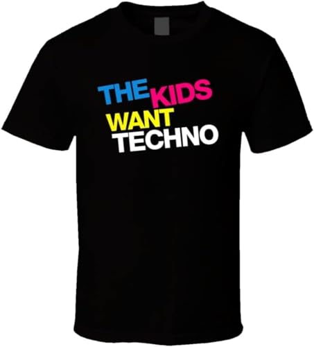 The Kids Want Techno Tonight Cool Music Dance Fun Party T Shirt von wowoAOreww
