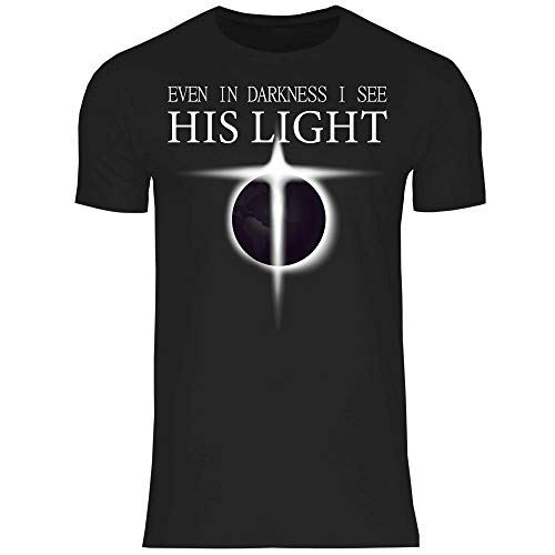 wowshirt Herren T-Shirt Kirche Gott Christlich Katholisch Geschenk für Gläubige Jesus, Größe:XXL, Farbe:12 Black von wowshirt