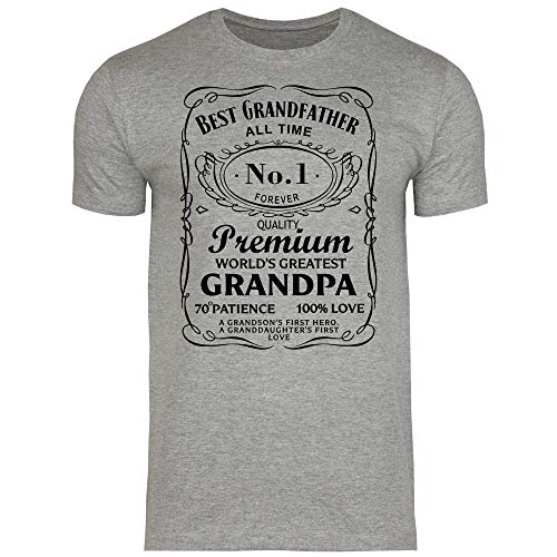 wowshirt Herren T-Shirt Opa Collection 32 Designs Großvater Geburtstag Geschenk, Größe:XL, Farbe:21 Sport Grey Heather von wowshirt