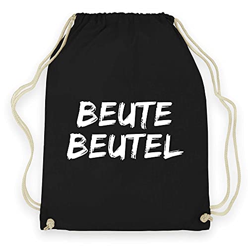 wowshirt Turnbeutel Beute Beutel Lustiger Spruch, Farbe:Black von wowshirt