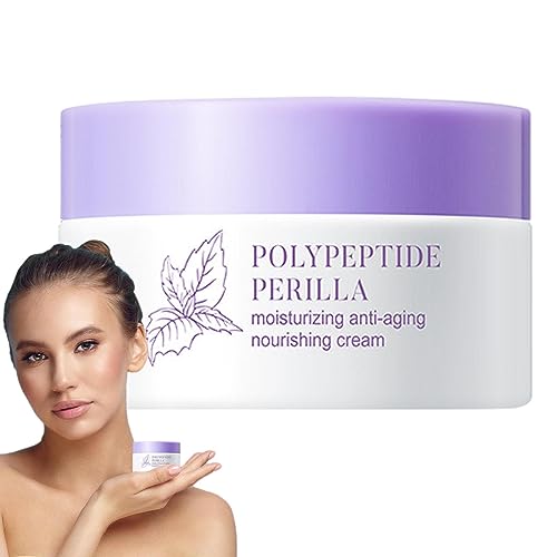 Perilla-Creme - Perilla Gesichtsstraffungscreme für Frauen - 60 g hydratisierende Feuchtigkeitscreme für das Gesicht, straffende Gesichtscreme für Frauen, Anti-Age-Creme, von woyufen