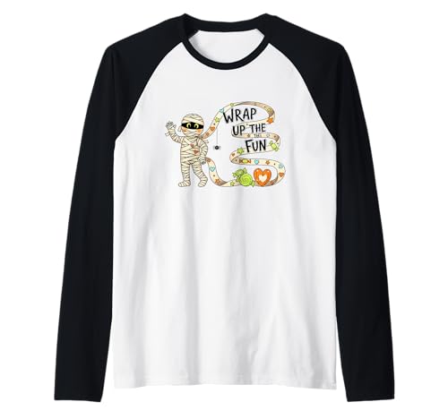 Pack die lustige Mama EIN Raglan Pack die lustige Mama EIN Raglan von wrap fun candy mummy halloween kid spooky pumpkin