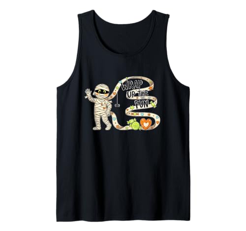 Pack die lustige Mama EIN Tank Top Pack die lustige Mama EIN Tank Top von wrap fun candy mummy halloween kid spooky pumpkin