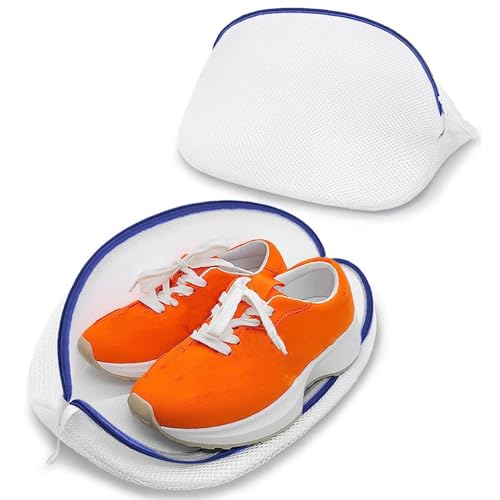 WäScheschuhbeutel Schuhbeutel Premium WäSchenetze FüR Schuhe WäSchesack FüR FeinwäSche BH-Waschbeutel Netz-WäSchebeutel Socken Aufbewahrungsbeutel Polyester-WäSchebeutel Schuhe Netzbeutel (L) von wuayi