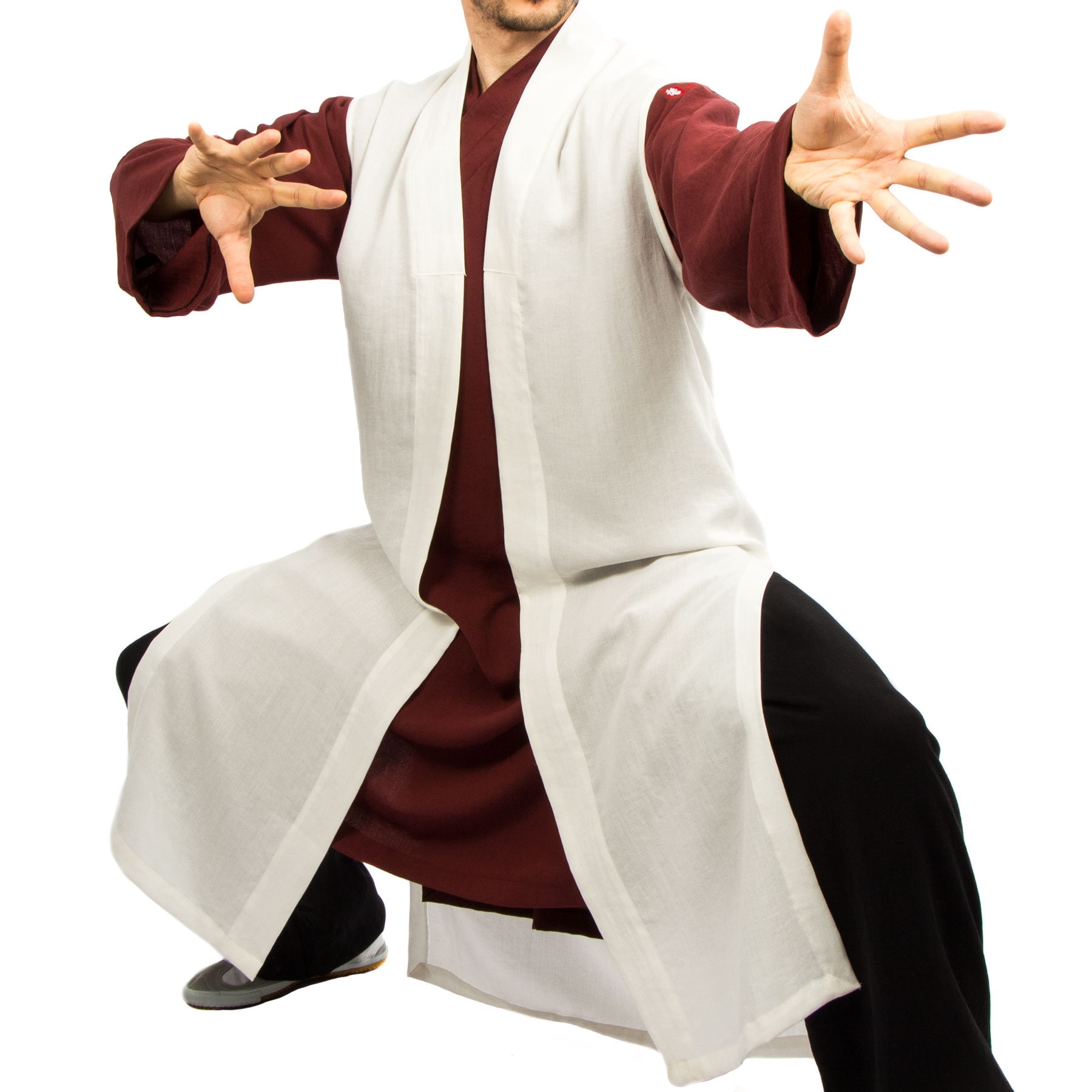 Cotton Linen | Light Throwover Cape Kung Fu Qi Gong Tai Chi Shirt - For Martial Arts Jacket Cotton Linen | Light Throwover Cape Kung Fu Qi Gong Tai Chi Shirt - For Martial Arts Jacket von wudesignscom