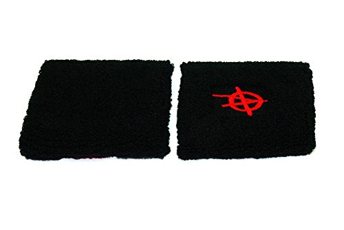 wuerfel24 Schweißband/Armband/Handgelenkband ANARCHIE/ANARCHY auf schwarz 1 Stück wuerfel24 Schweißband/Armband/Handgelenkband ANARCHIE/ANARCHY auf schwarz 1 Stück von wuerfel24