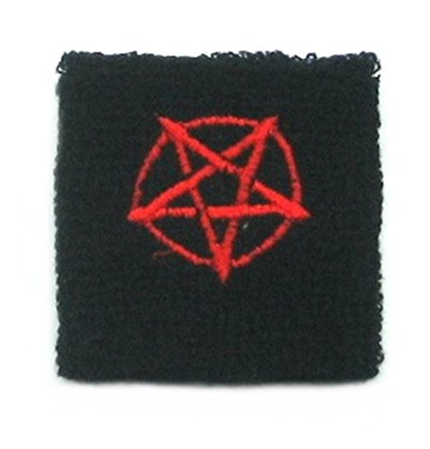 wuerfel24 Schweißband/Armband/Handgelenkband PENTAGRAMM rot-schwarz 1 Stück, Einheitsgröße 7x7 cm, Acryl, für Erwachsene, Sportbegeisterte wuerfel24 Schweißband/Armband/Handgelenkband PENTAGRAMM rot-schwarz 1 Stück, Einheitsgröße 7x7 cm, Acryl, für Erwachsene, Sportbegeisterte von wuerfel24
