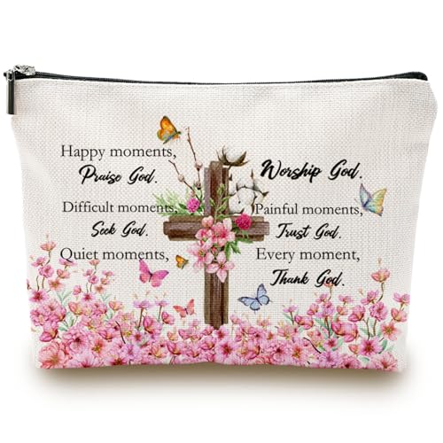 wuguimeii Make-up-Tasche für Damen, Glückliche Momente, Happy Moments von wuguimeii