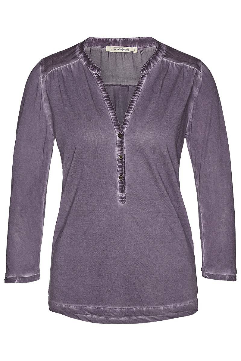 Henley blouse 3/4 m.t. Henley blouse 3/4 m.t. von wunderwerk