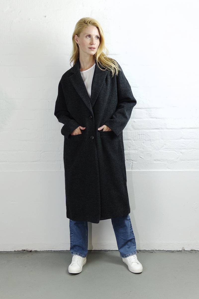 Oversize coat merino von wunderwerk