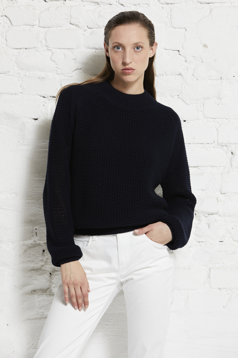 Turtleneck knitmix von wunderwerk
