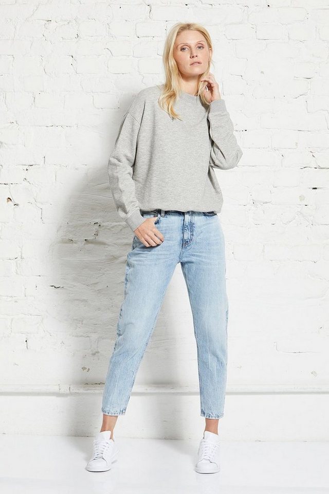 wunderwerk Mom-Jeans Collien carrot cropped eco bleached von wunderwerk