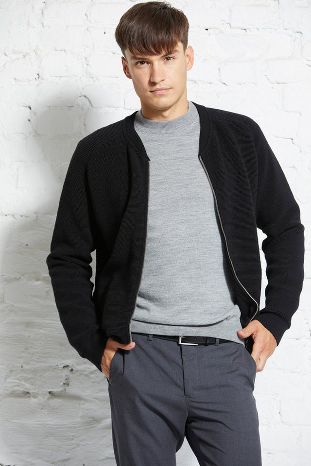 wunderwerk Wollpullover Blouson nervirknit male von wunderwerk