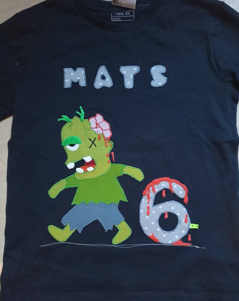 Shirt Benäht Geburtstag Zombie Neu Geist Halloween von wunschshirt