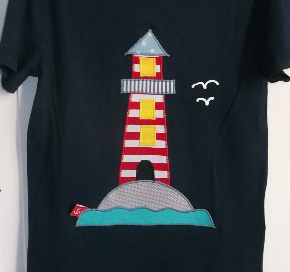 Shirt Leuchtturm Pirat Applikation Maritim Geburtstag Benäht Shirt Leuchtturm Pirat Applikation Maritim Geburtstag Benäht von wunschshirt