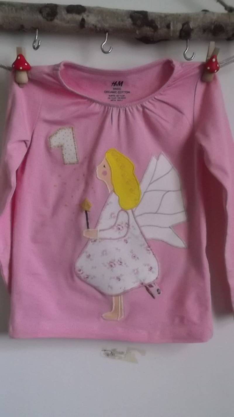 Shirt Märchen Sterntaler Geburtstag Fee Elfe Weihnachten Benäht Zahnfee von wunschshirt