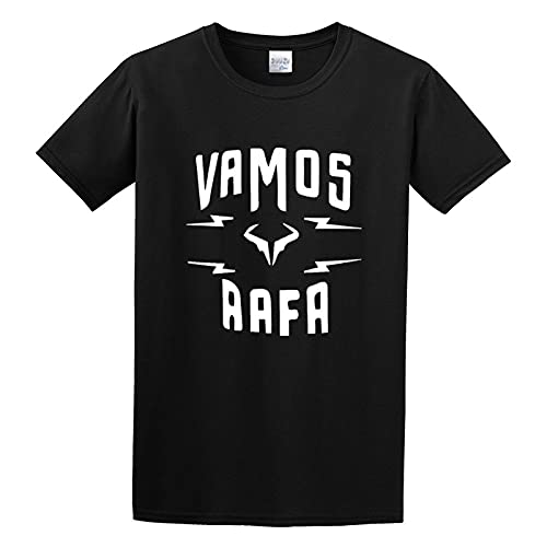 Rafael Nadal Rafa Vamos Logo Cotton Round Neck Shirt for Men Size M Rafael Nadal Rafa Vamos Logo Cotton Round Neck Shirt for Men Size M von wuxiaojia