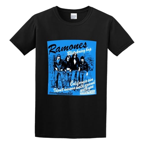 Ramones Blitzkrieg Bop Men Cotton T-Shirt Size XL Ramones Blitzkrieg Bop Men Cotton T-Shirt Size XL von wuxiaojia